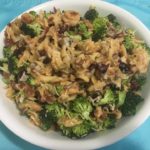 Low Carb Bacon Cheddar Broccoli Salad