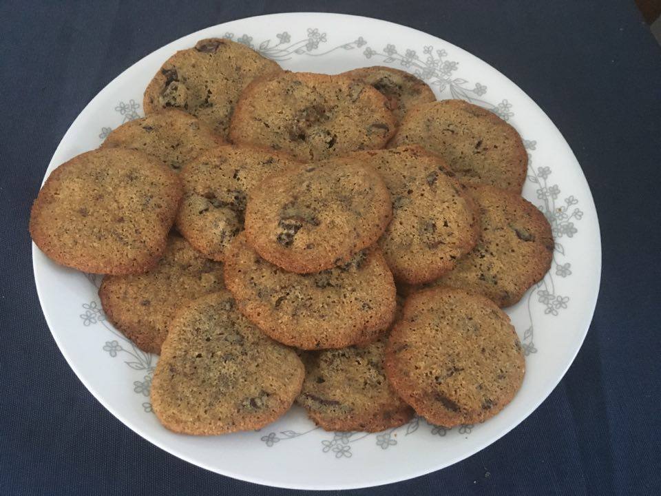 Low Carb Soft and Chewy Chocolate Chip Cookies
