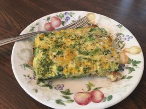 Broccoli & Sausage Egg Bake