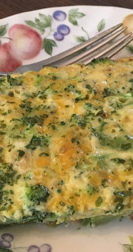 Broccoli Sausage Egg Bake