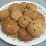 Triple Chocolate Chewy Cookies