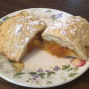 Peach Biscuit Pie