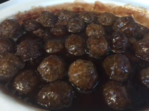 BBQ & Grape Jelly Meatballs