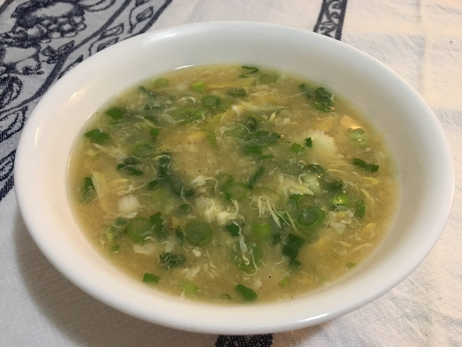 Green Onion Egg Drop Soup - Taste and Review