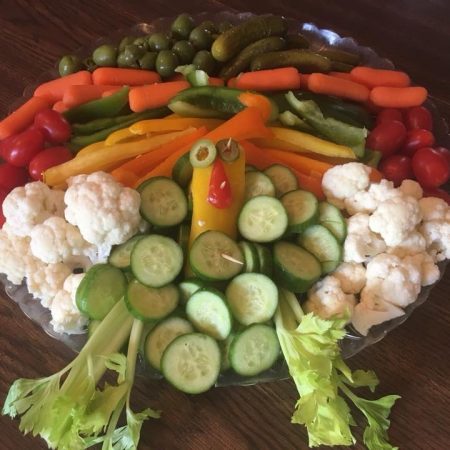 Turkey Vegetable Tray